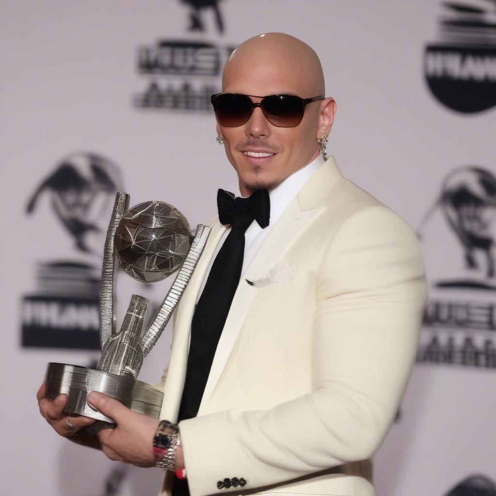 Pitbull at a 2013 Awards Show