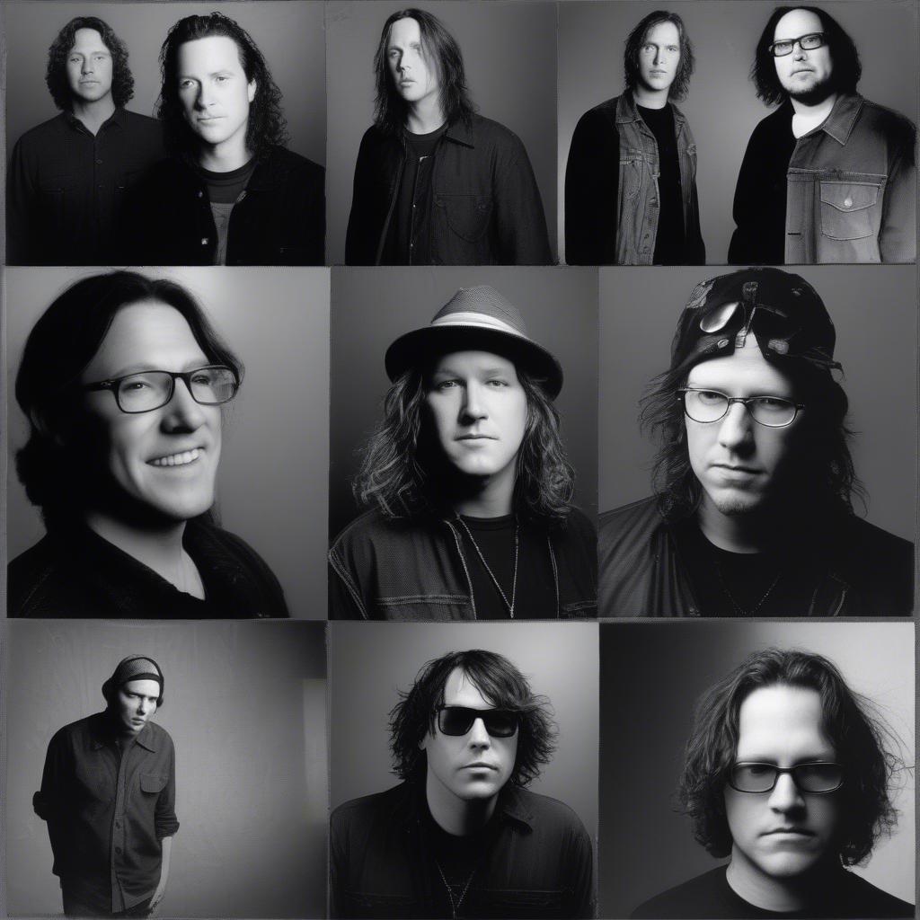 Post-Grunge Bands of 1996 - Images of Candlebox and Bush, representing the evolution of grunge.