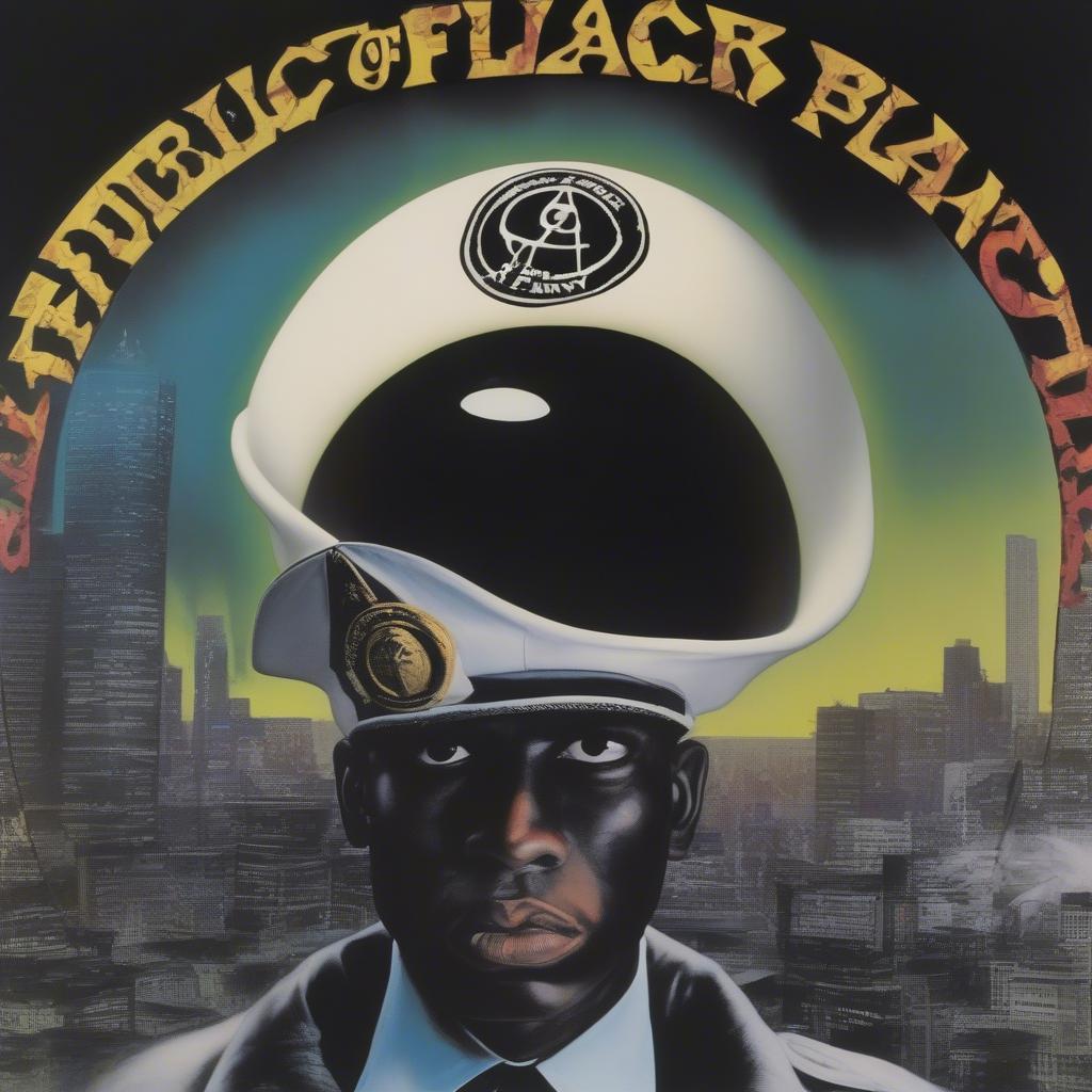 Public Enemy's Fear of a Black Planet Album Cover