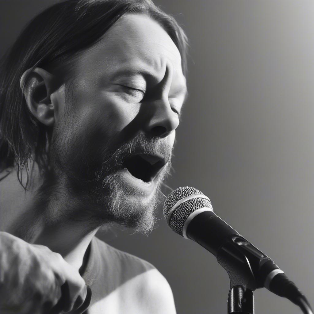 Thom Yorke Singing