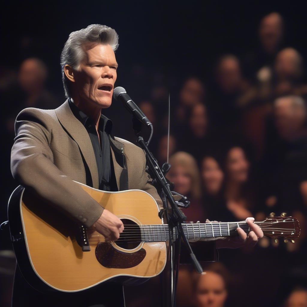 Randy Travis Performing "Forever and Ever, Amen"