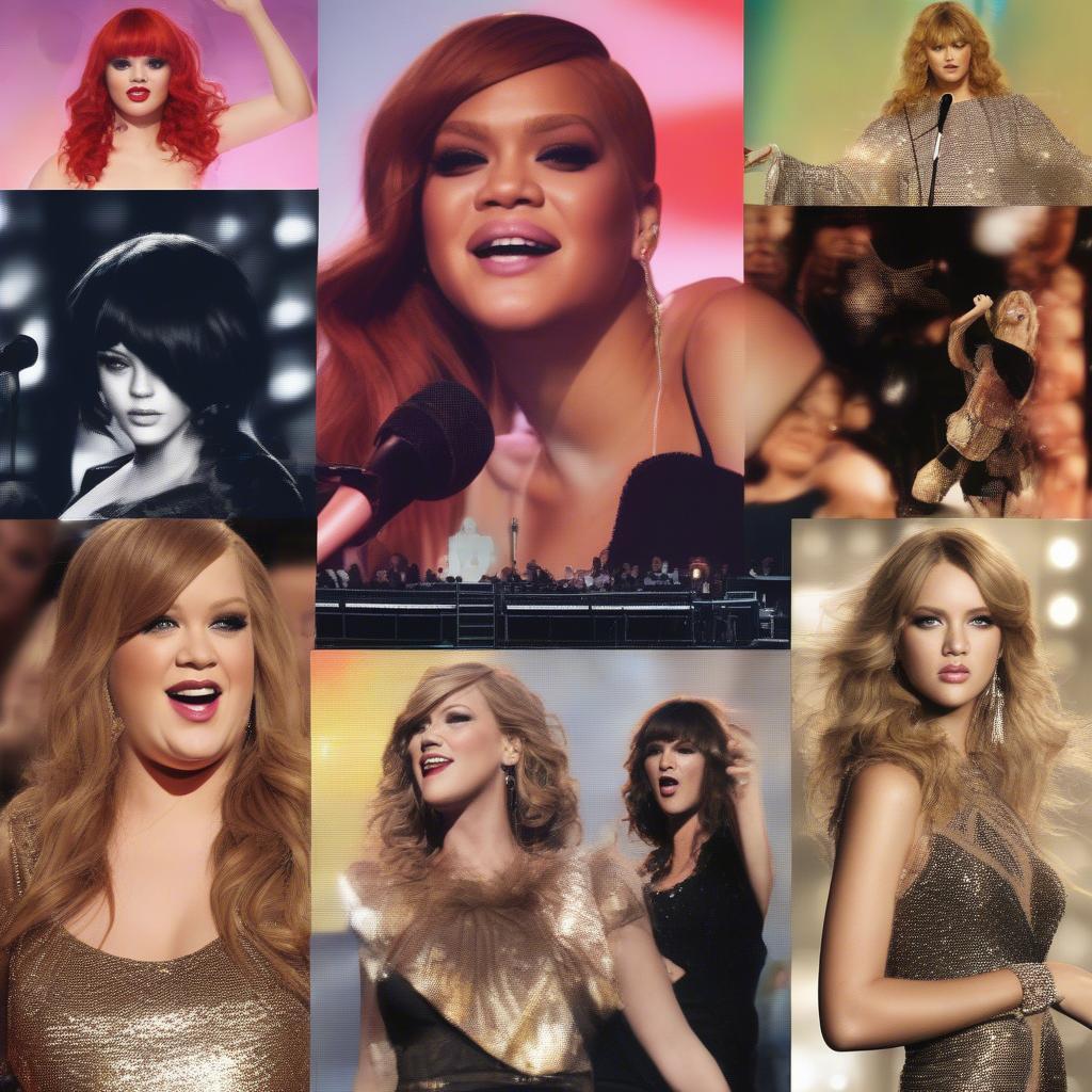 Rihanna, Adele, and Taylor Swift on the 2012 Billboard chart