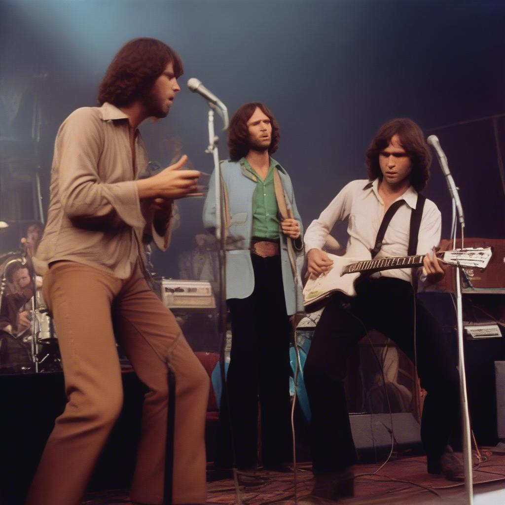 The Doors Performing Roadhouse Blues