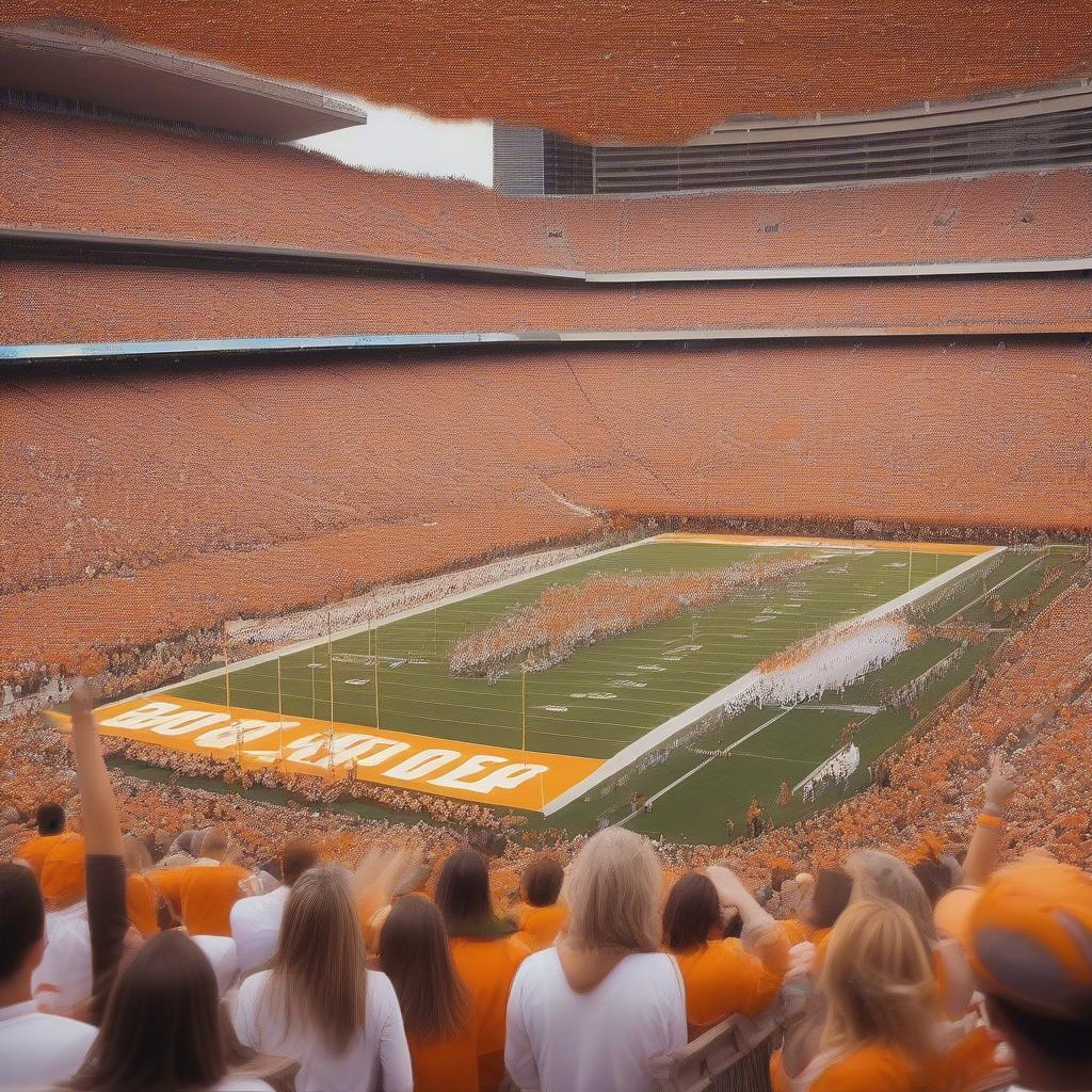 Rocky Top at a University of Tennessee Game