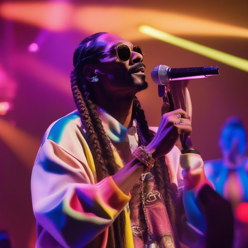 Snoop Dogg performing "Gin and Juice" live