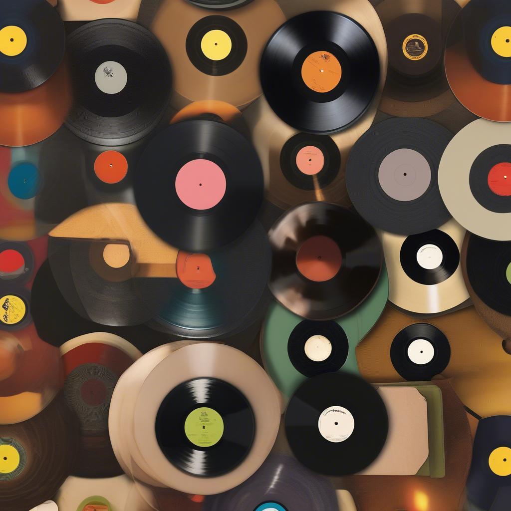 Soul Music Genres: A diverse collection of vinyl records representing different subgenres of soul music, highlighting the richness and variety within the genre.