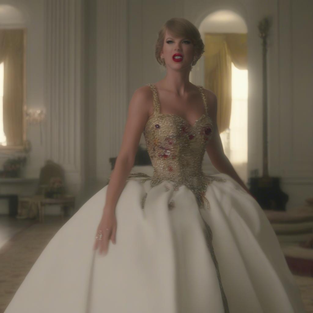 Taylor Swift in Blank Space music video