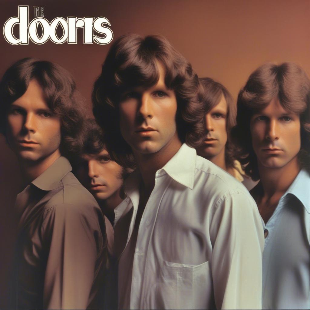 The Doors' Light My Fire album cover