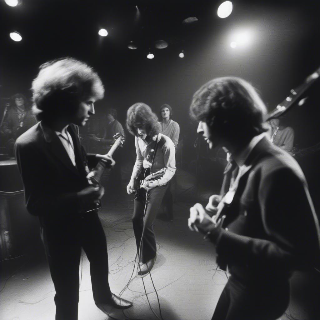 The Doors performing live at the Whisky a Go Go