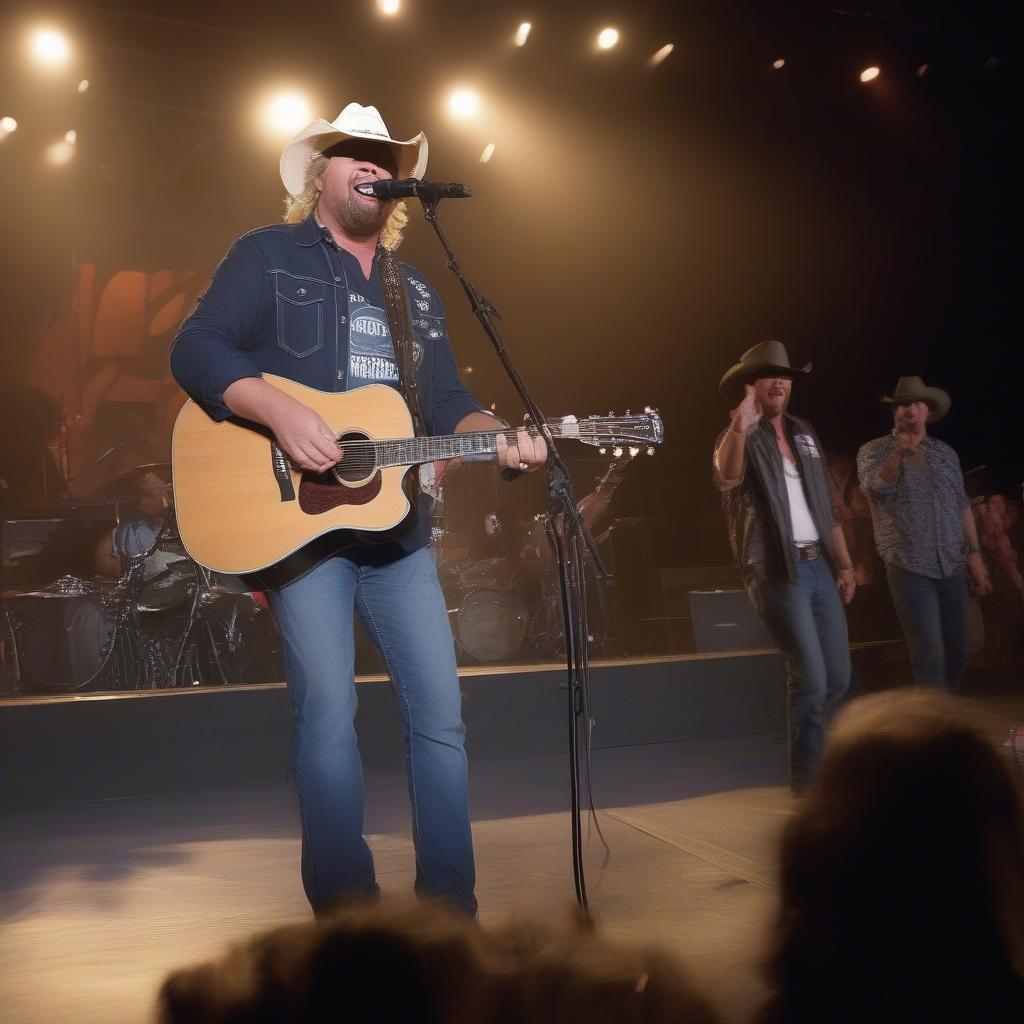 Toby Keith Performing Live