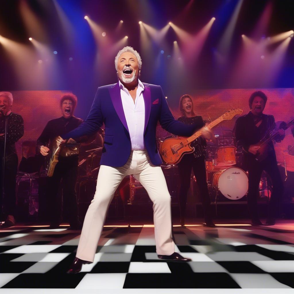 Tom Jones performing What's New Pussycat?