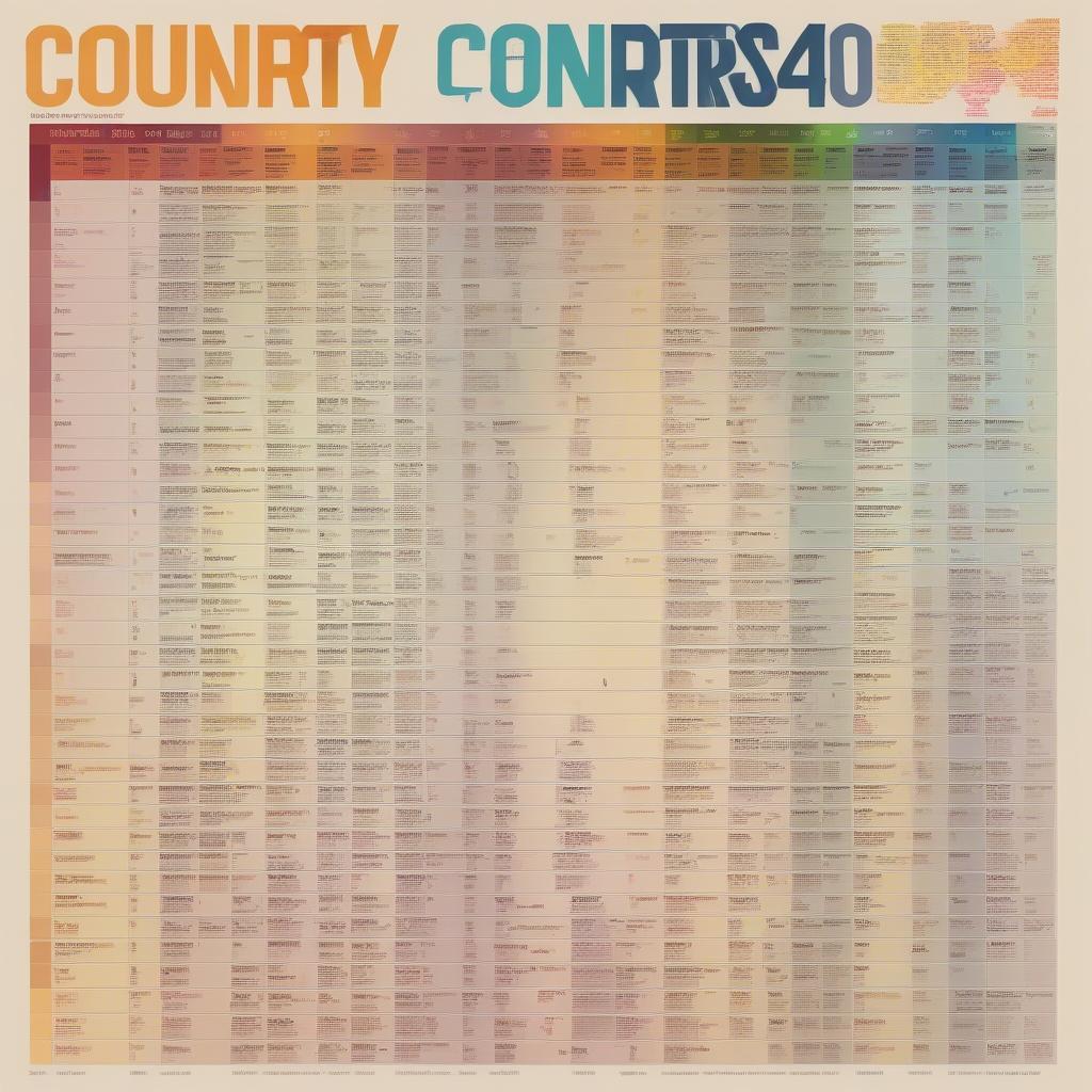 What Are the Top 40 Country Songs This Week?