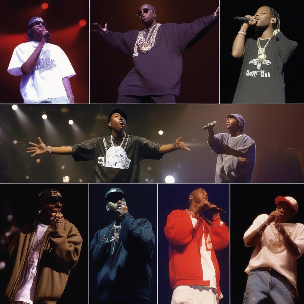 Top Rap Artists of 2001 Live Performances