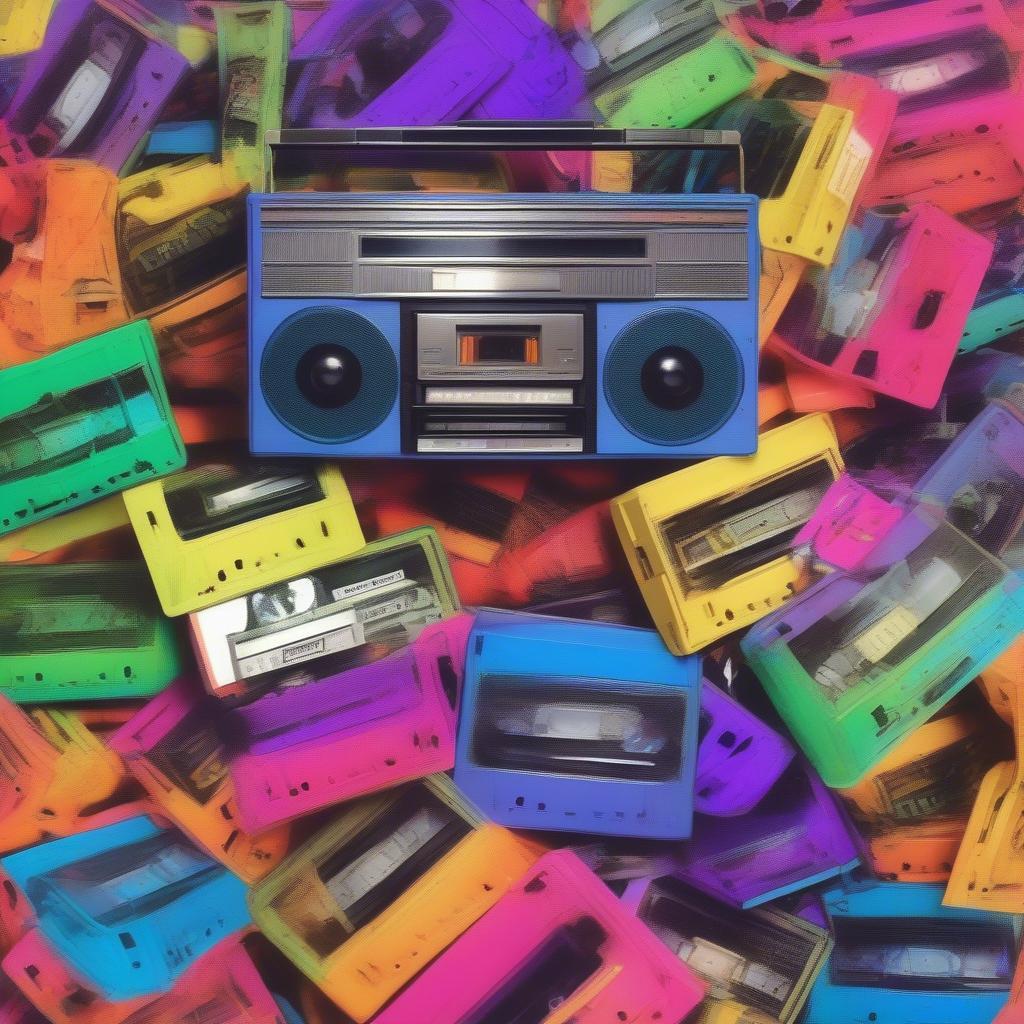 Top Songs of the 1980s: Cassette Tapes and Boombox