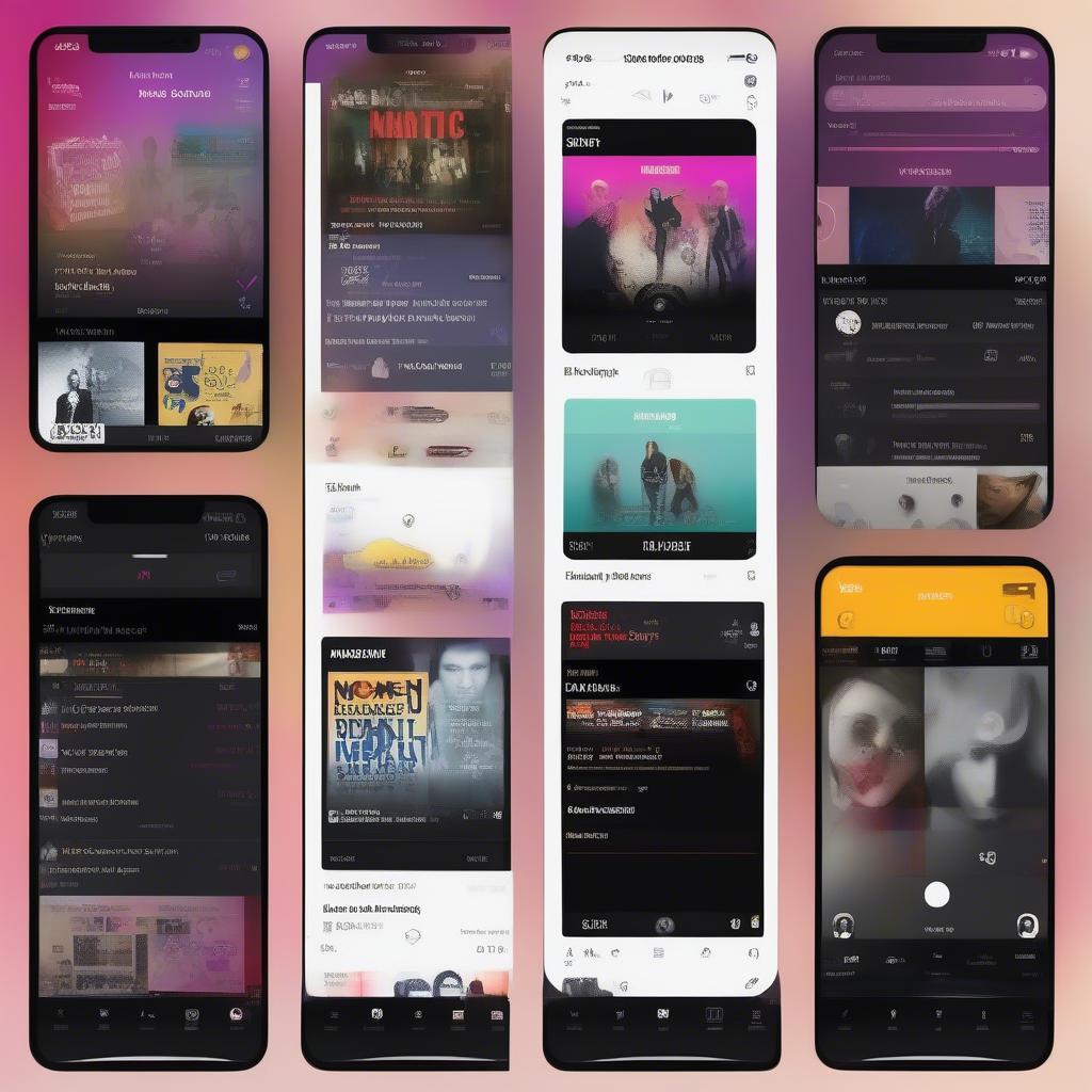 Top Songs of the 2010s: Music Streaming App Interface