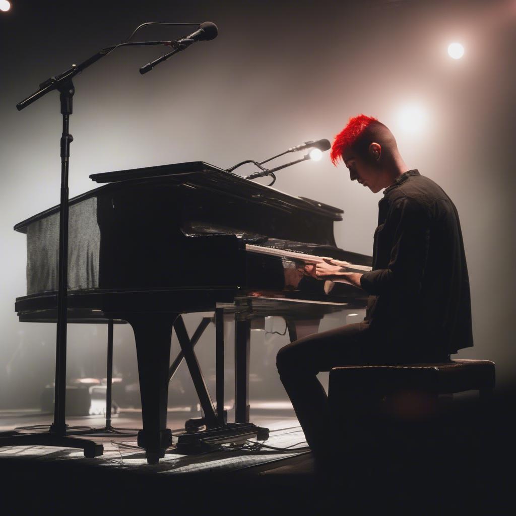 Twenty One Pilots performing "Stressed Out"