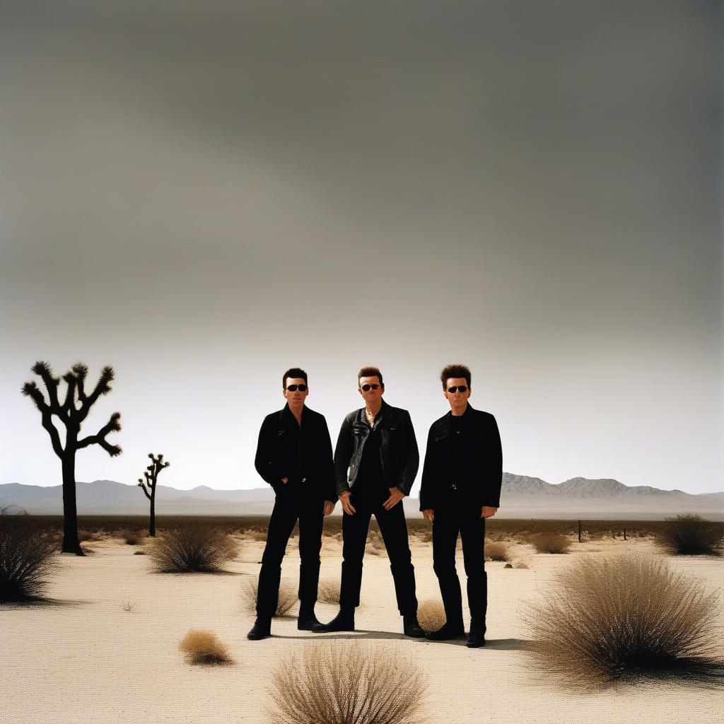 U2's The Joshua Tree Album Cover