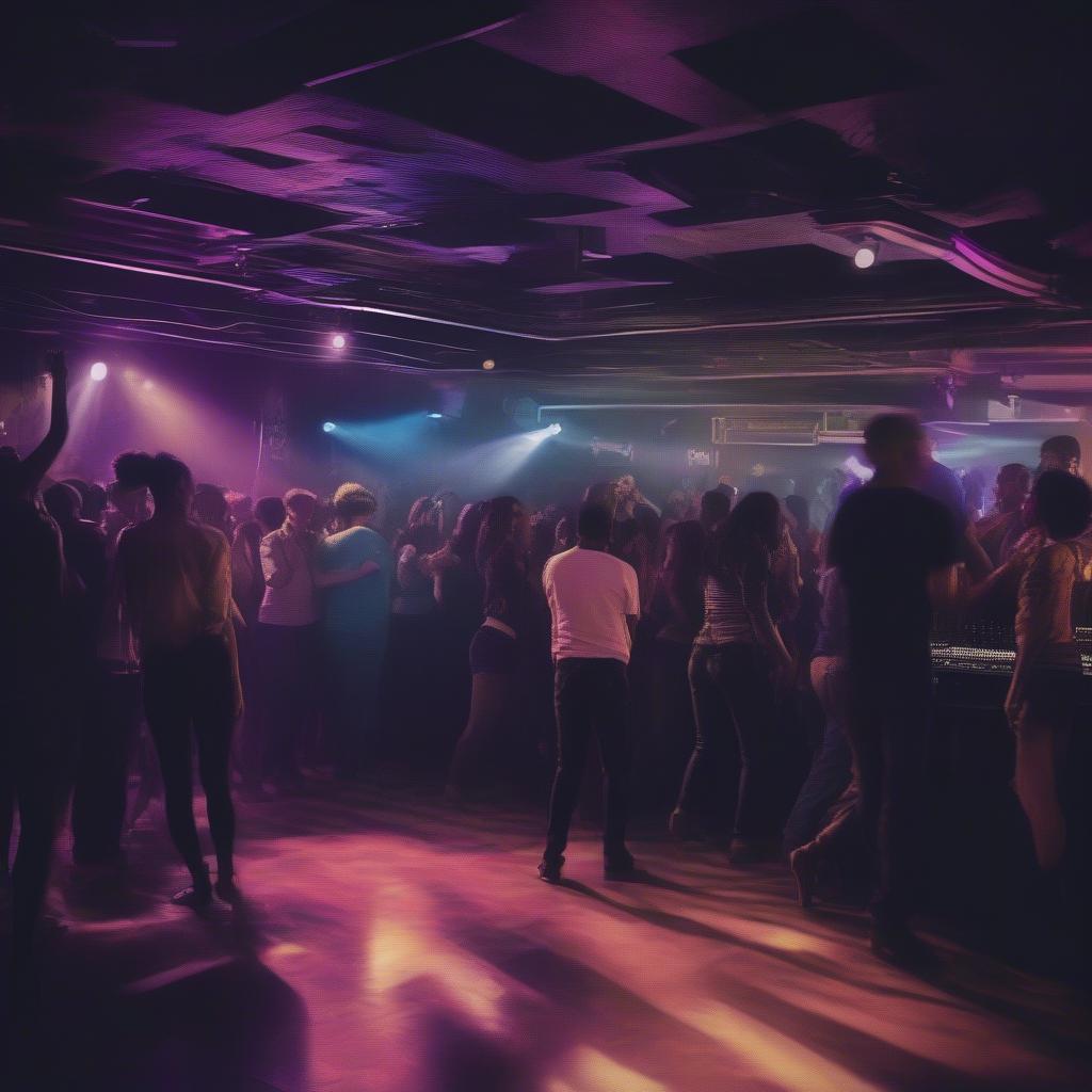 An underground dance club in 2015