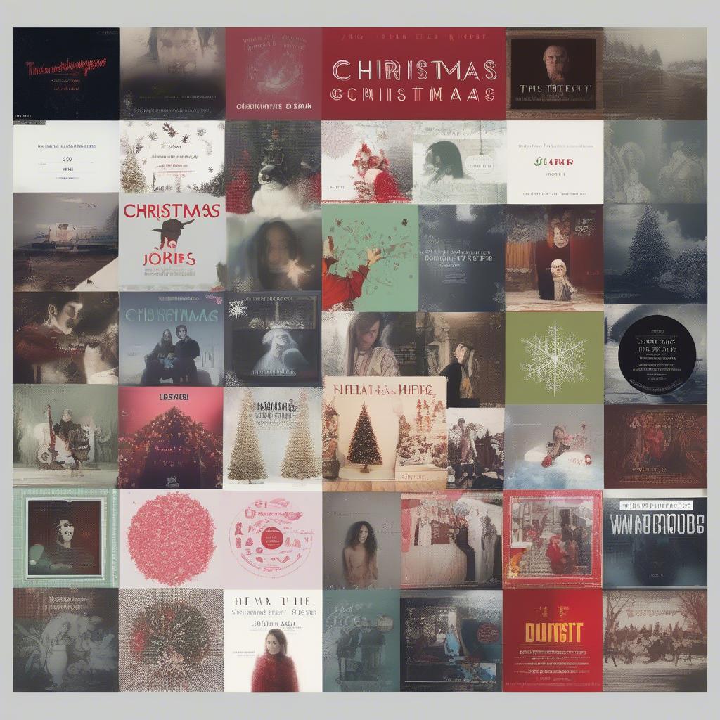 A playlist showcasing underrated Christmas songs from 2013