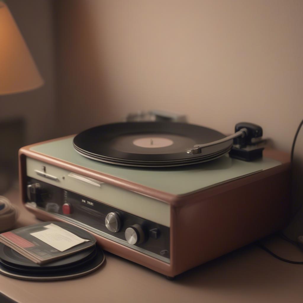 Vietnam War Era Record Player