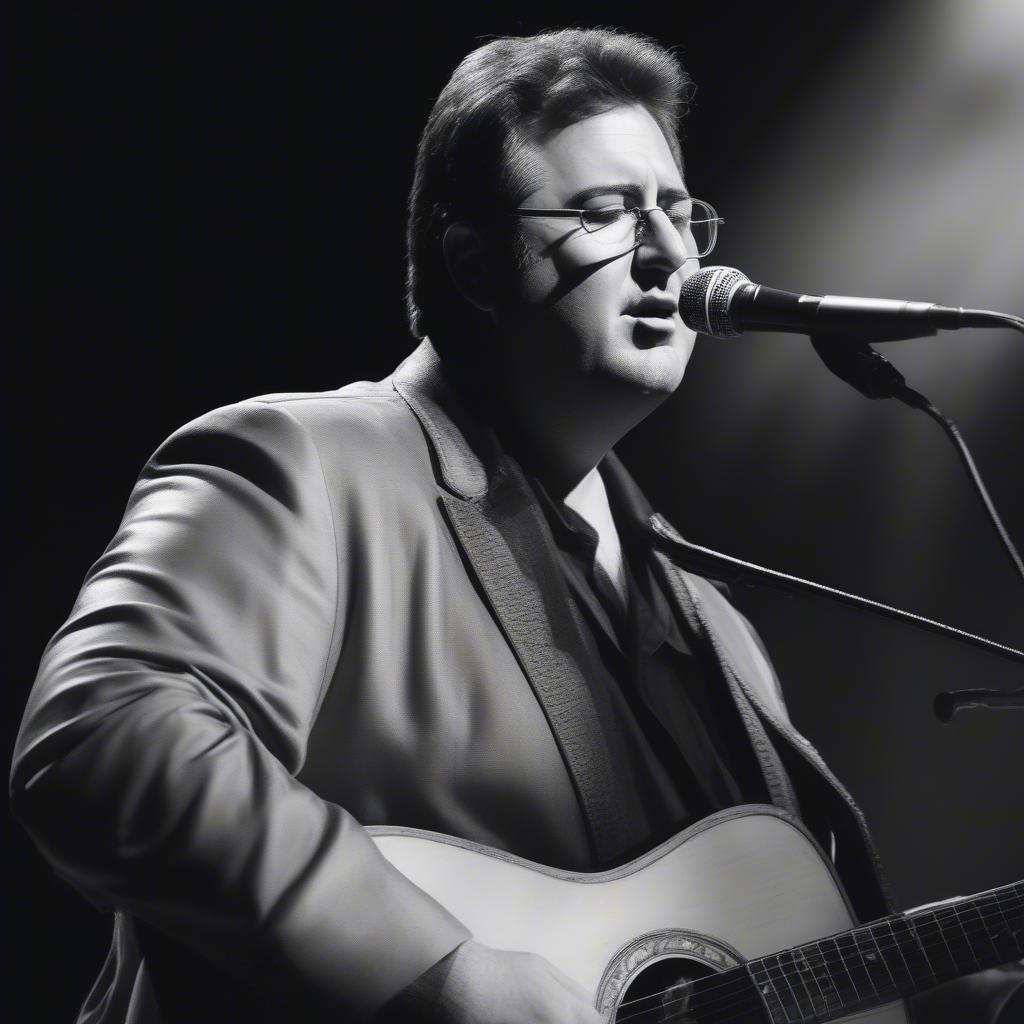 Vince Gill performing "When I Call Your Name"