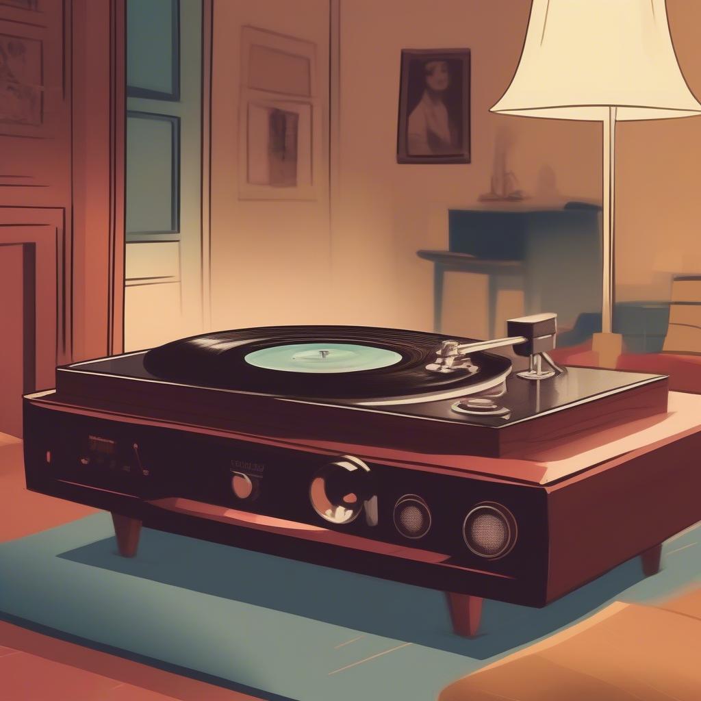 Playing 60s Music on a Vinyl Record Player