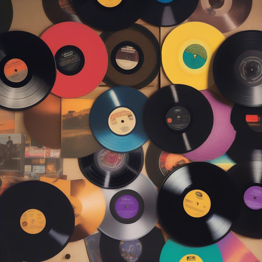 Vinyl Records: A Collection of Disco Classics