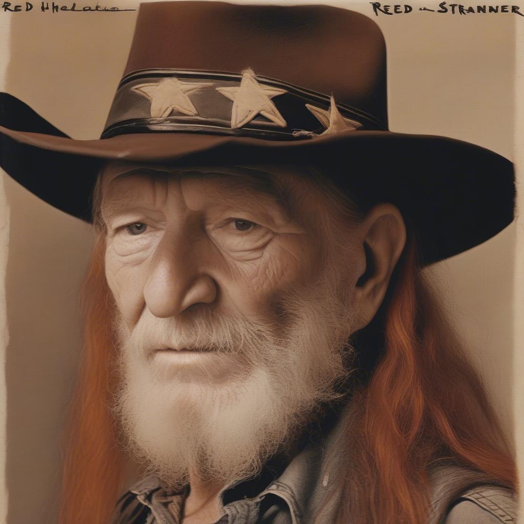 Willie Nelson's Red Headed Stranger Album Cover