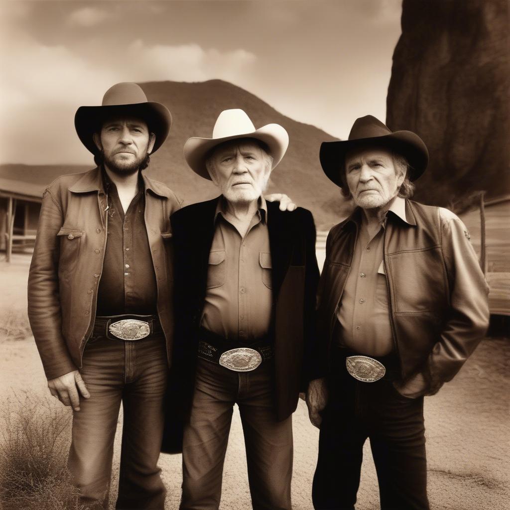 Outlaw Country Icons: Willie Nelson, Waylon Jennings, and Merle Haggard