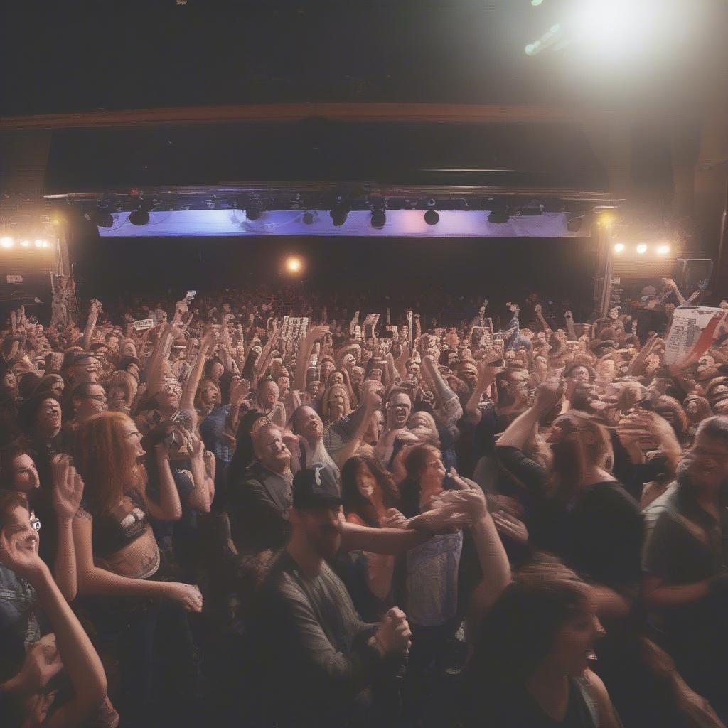 WMMR Listeners at a Concert in 2018