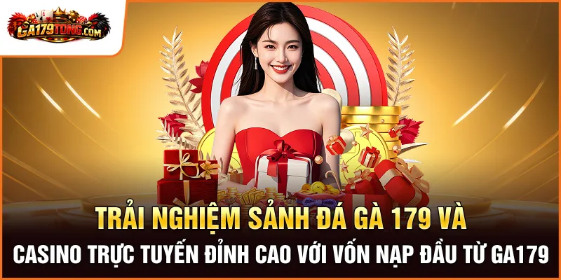 Trải nghiệm sảnh đá gà 179 và casino trực tuyến đỉnh cao với vốn nạp đầu từ GA179
