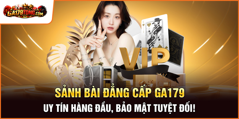 Game Bài Đổi Thưởng GA179 – Sân Chơi Trí Tuệ 2026 3 Sảnh Bài Đẳng Cấp Ga179